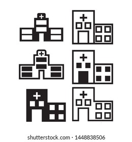 hospital icon vector design template 