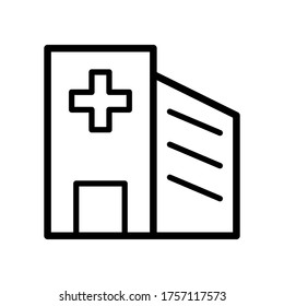 Hospital icon vector design template