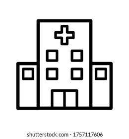 Hospital icon vector design template