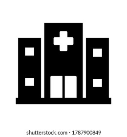 Hospital icon vector design template