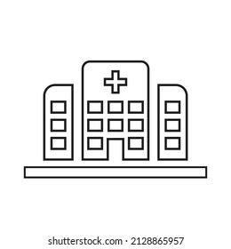 hospital icon vector design template