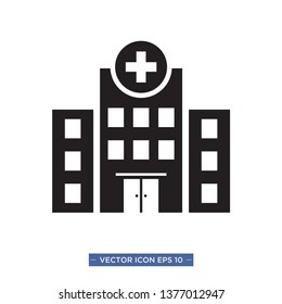 hospital icon vector illustration