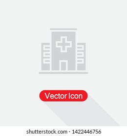 Hospital Icon Vector Illustration Eps10