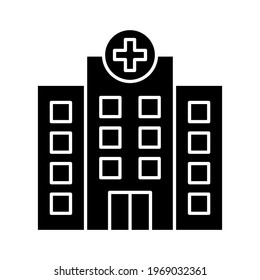 Hospital Icon vector image. Can be used for Medical. Suitable for mobile apps, web apps and print media.