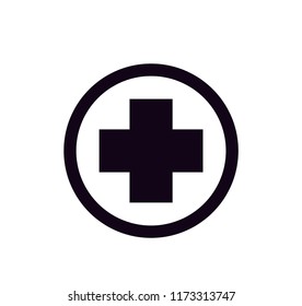 Hospital icon vector image
Nursing or Treatment Symbol