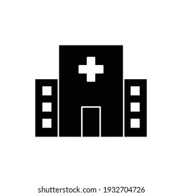 Hospital Icon Vector Medical Clinic Sign