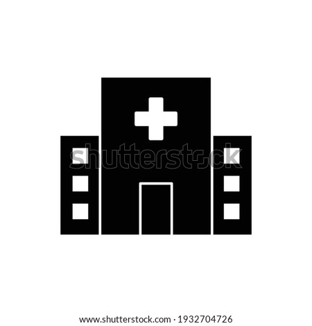 hospital icon vector medical clinic sign