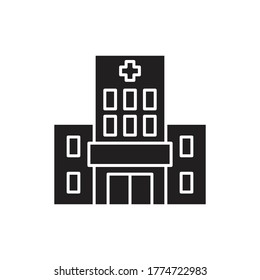 hospital icon vector sign symbol