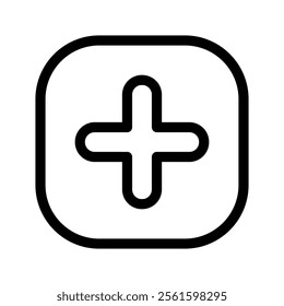 Hospital Icon Vector Symbol Design Illustration