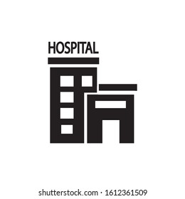 Hospital icon vector trendy design