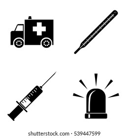Hospital icons  vector set