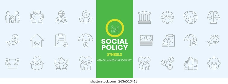 Hospital Line Editable Icons set. Vector illustration in modern thin line style of medicine related icons doctor, ambulance, treatment, and more. Pictograms and infographics