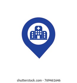 Hospital location icon