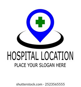 HOSPITAL LOCATION VEKTOR PLACE YOUR SLOGAN HERE