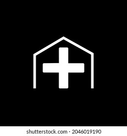 Hospital logo design vektor template