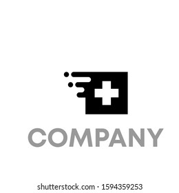 hospital logo icon design template sign