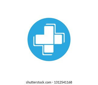 Hospital logo and symbol vector