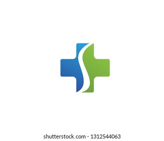 Hospital logo and symbol vector