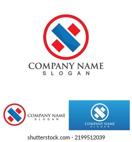 Hospital logo and symbol  vector