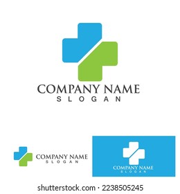 Hospital logo and symbol vector