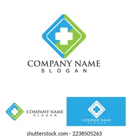 Hospital logo and symbol vector
