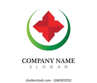 Hospital logo and symbols template icons app