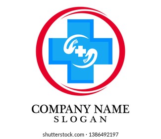 Hospital logo and symbols template icons app