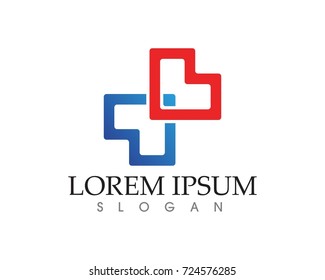 Hospital logo and symbols template icons app