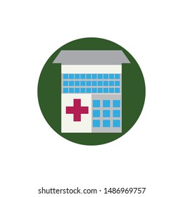 Hospital logo template vector icon design