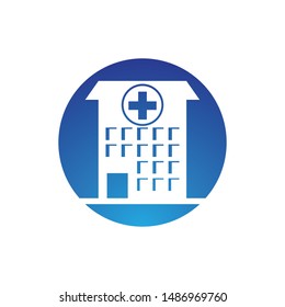 Hospital logo template vector icon design
