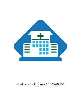 Hospital logo template vector icon design