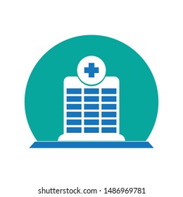 Hospital logo template vector icon design