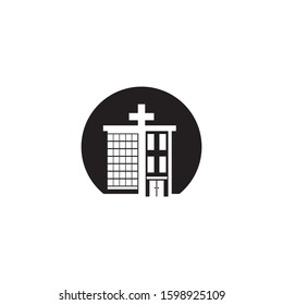 Hospital logo template vector icon design