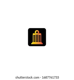 Hospital logo template vector icon design