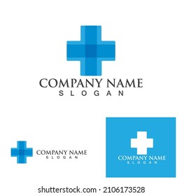 Hospital-Logo, Vektorgrafik-Design