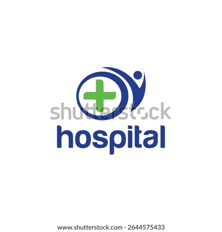 Hospital Logo Vector Simple Design