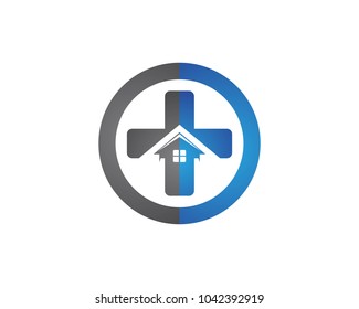 Hospital Logos Symbols Vector Stock Vector (Royalty Free) 1042392919