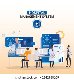 Hospital Management System Social Media Post