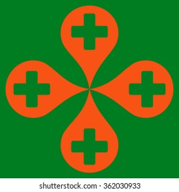 Hospital Map Markers Icon