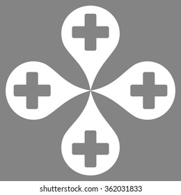 Hospital Map Markers Icon