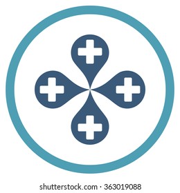 Hospital Map Markers Icon