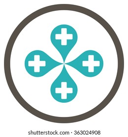 Hospital Map Markers Icon