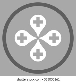 Hospital Map Markers Icon