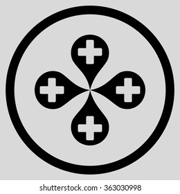 Hospital Map Markers Icon