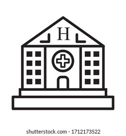 Hospital Medical Icon Vector Illustration