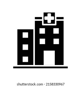 vector simple de icono de hospital