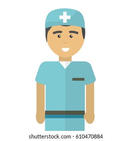 hospital professional doctor with uniform