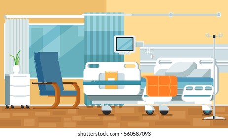 Hospital Room Illustrations