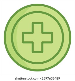 Hospital Sign Icon Element For Design