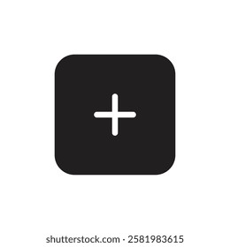 Hospital sign icon Vector flat thin line illustration